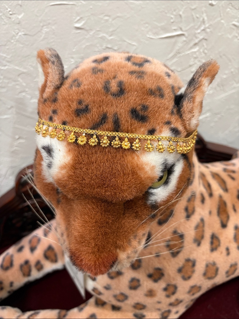 Vintage Gold Beaded Headchain